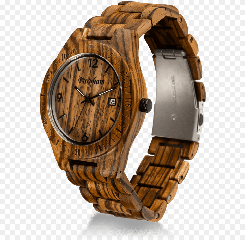 Wooden Watches Zebra Wood, Arm, Body Part, Person, Wristwatch Free Transparent Png
