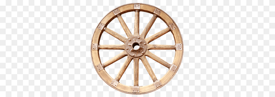 Wooden Wheel Alloy Wheel, Car, Car Wheel, Machine Free Png Download