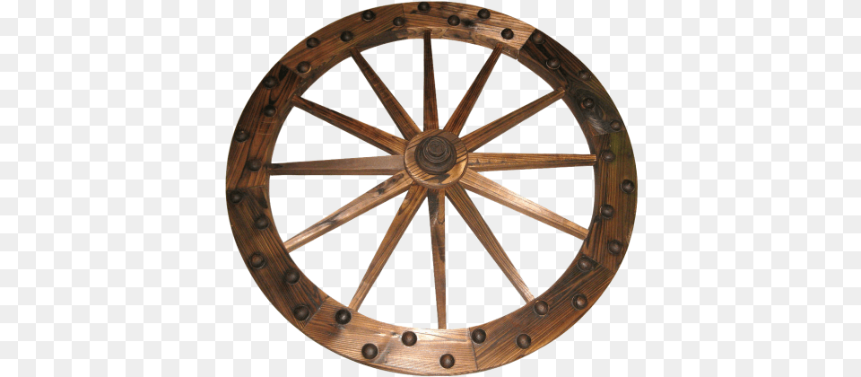 Wooden Wheel Image Red White And Blue Wagon Wheel, Machine, Spoke, Alloy Wheel, Car Free Png