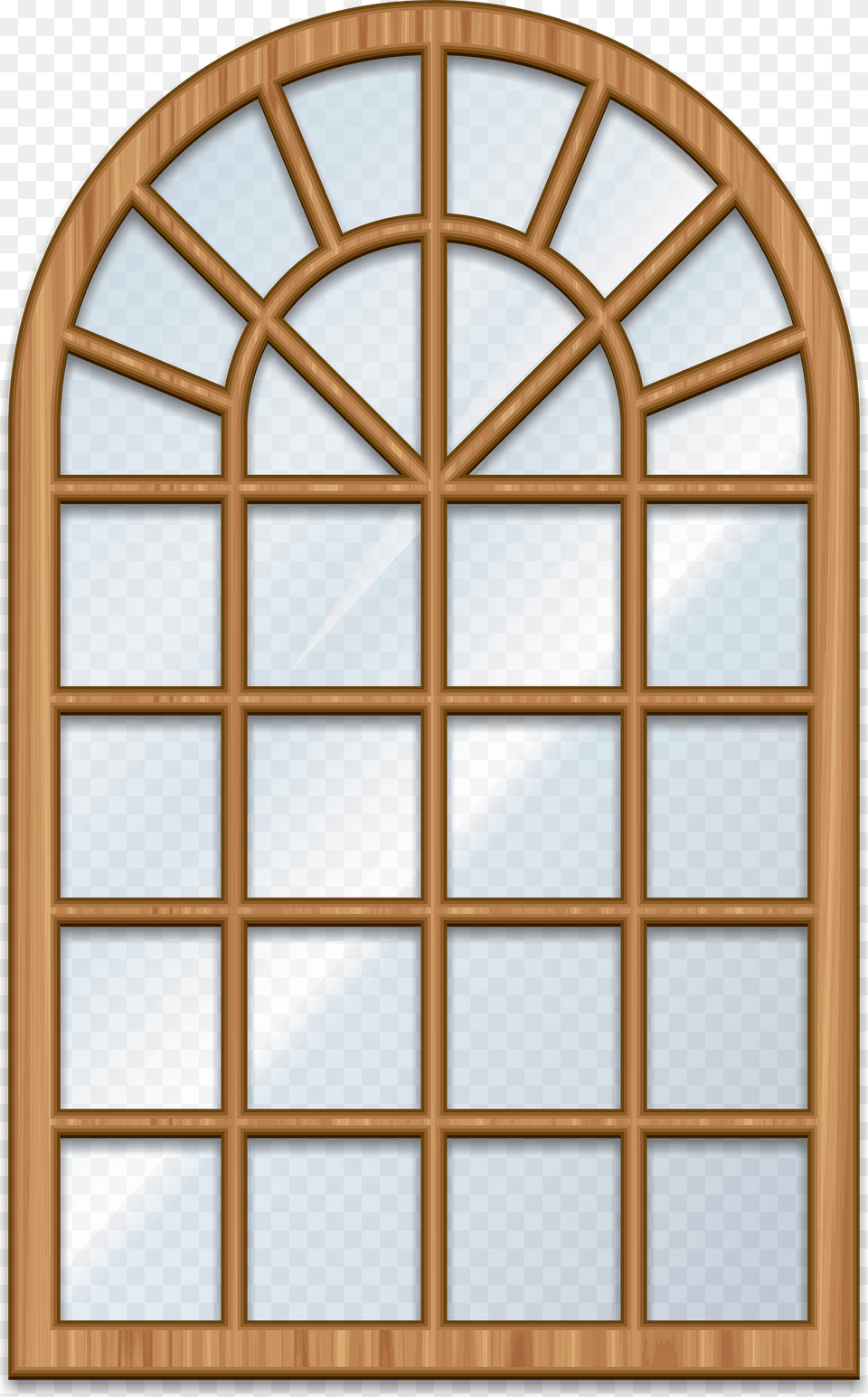 Wooden Window Clipart, Architecture, Building, Arch, French Window Free Png Download