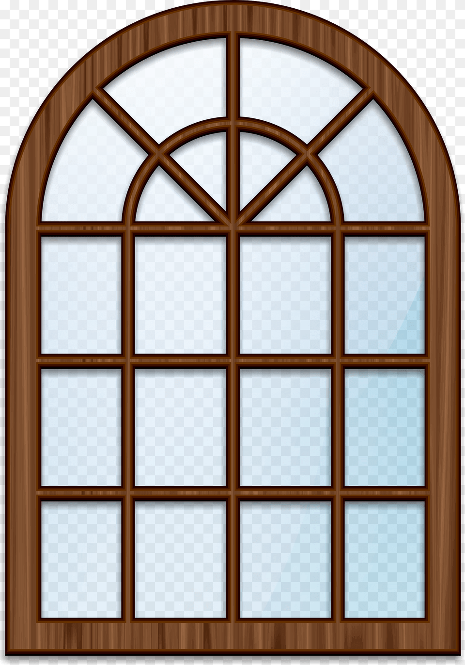 Wooden Window Clipart, Architecture, Building, French Window, Arch Free Png Download