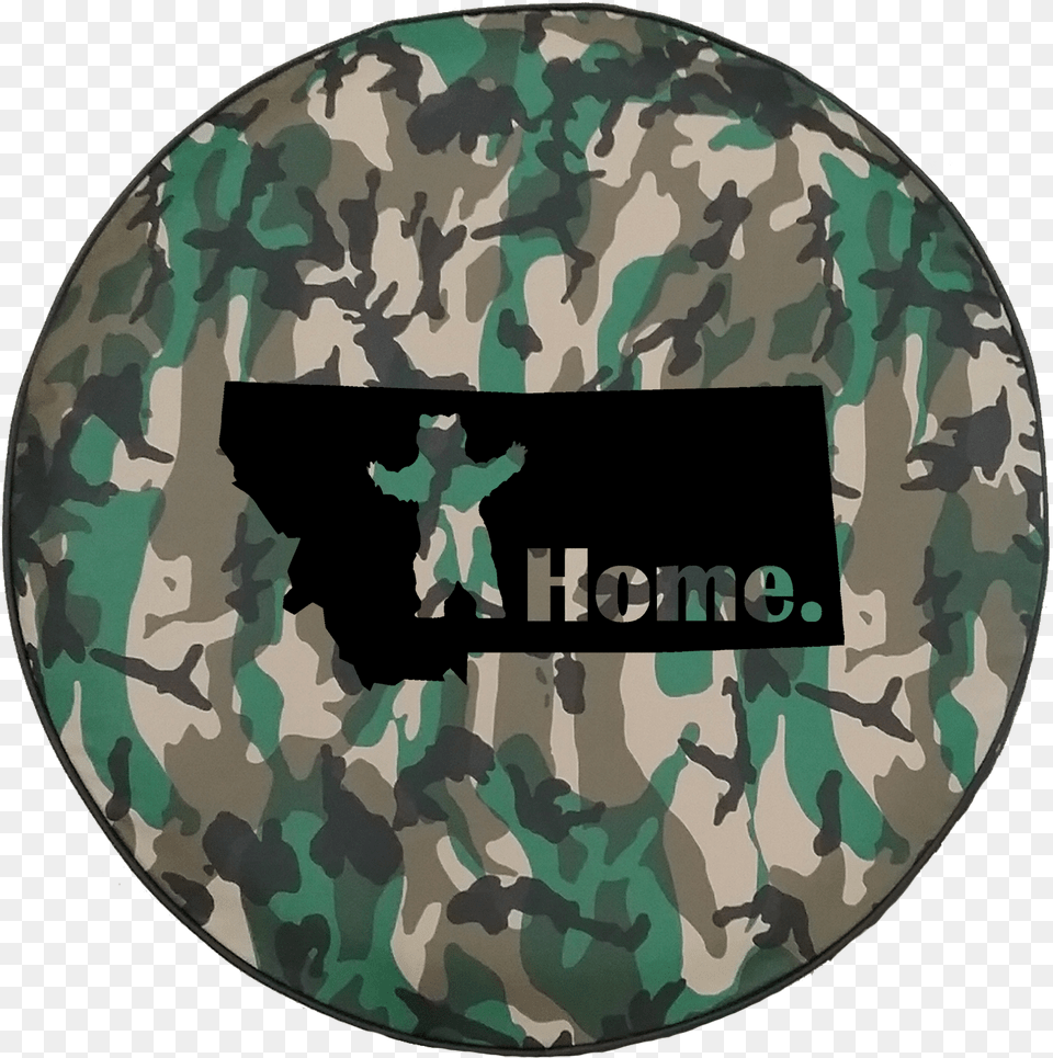 Woodland Classic Camo Montana Standing Bear Home State, Military, Military Uniform, Camouflage, Plate Free Png Download