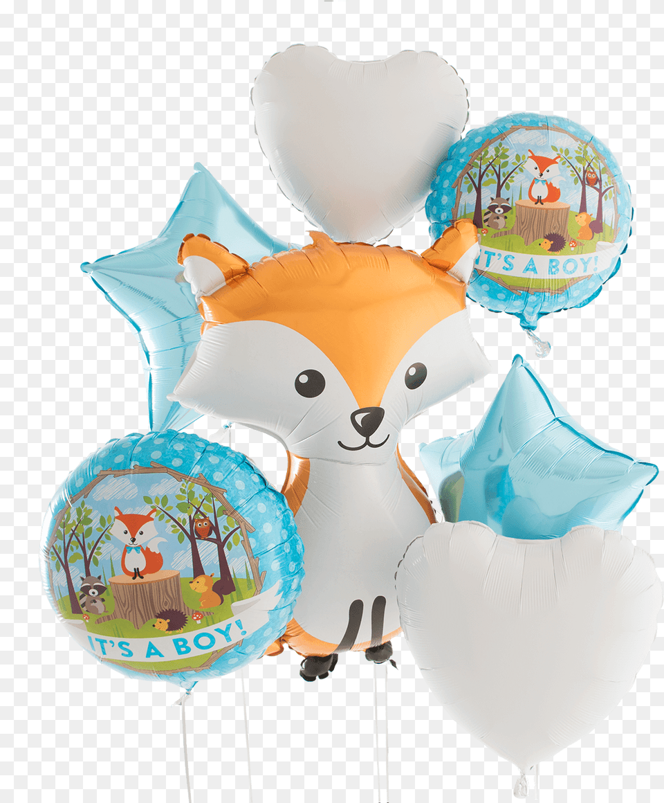 Woodland Critter It S A Boy Balloon, People, Person Free Png Download