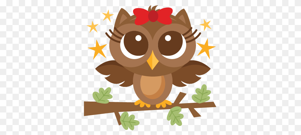 Woodland Owl Scrapbook Cute Clipart, Animal Free Png Download