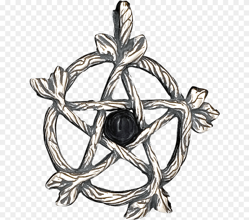 Woodland Pentacle Pendant Transparent Wicca Symbols, Accessories, Jewelry, Cross, Symbol Free Png