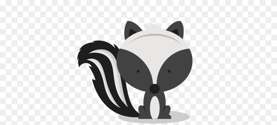 Woodland Skunk Animals Vector Royalty Cute Skunk Clip Art, Animal, Mammal, Rat, Rodent Free Png Download