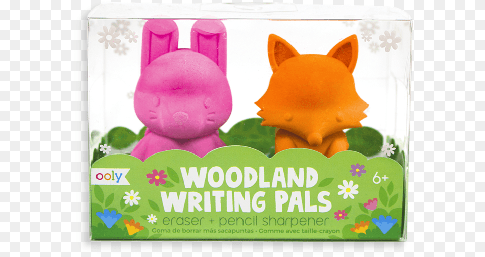 Woodland Writing Pals Erasers And Pencil Sharpeners Ooly Woodlands Writing Pals Eraser, Plush, Toy, Animal, Cat Free Transparent Png
