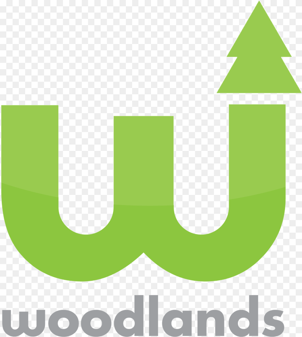 Woodlands Camp Logo, Green Png Image