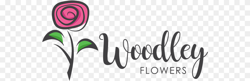 Woodley Flowers Logo Flowers Logo, Flower, Plant, Rose, Art Free Transparent Png