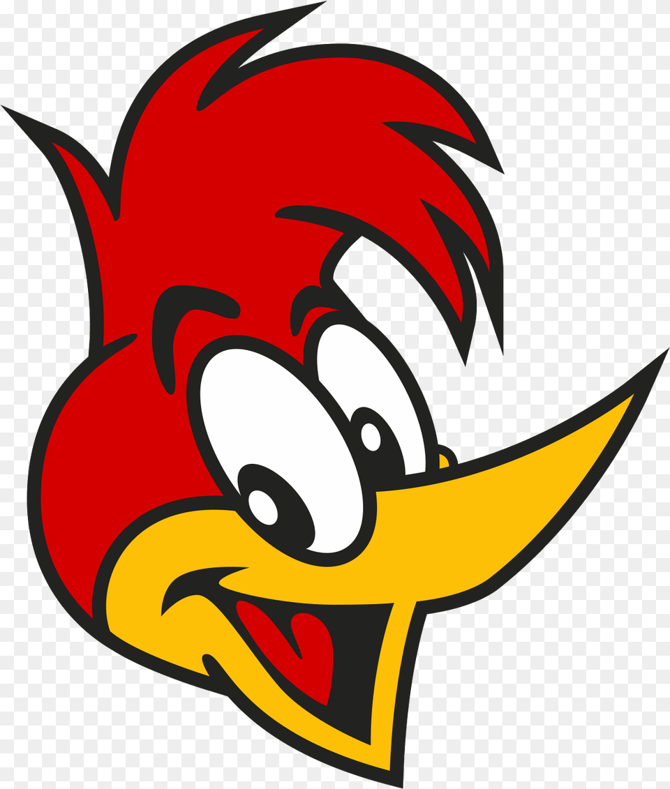 Woodpecker Clipart Face Woody Woodpecker Head, Cartoon Png