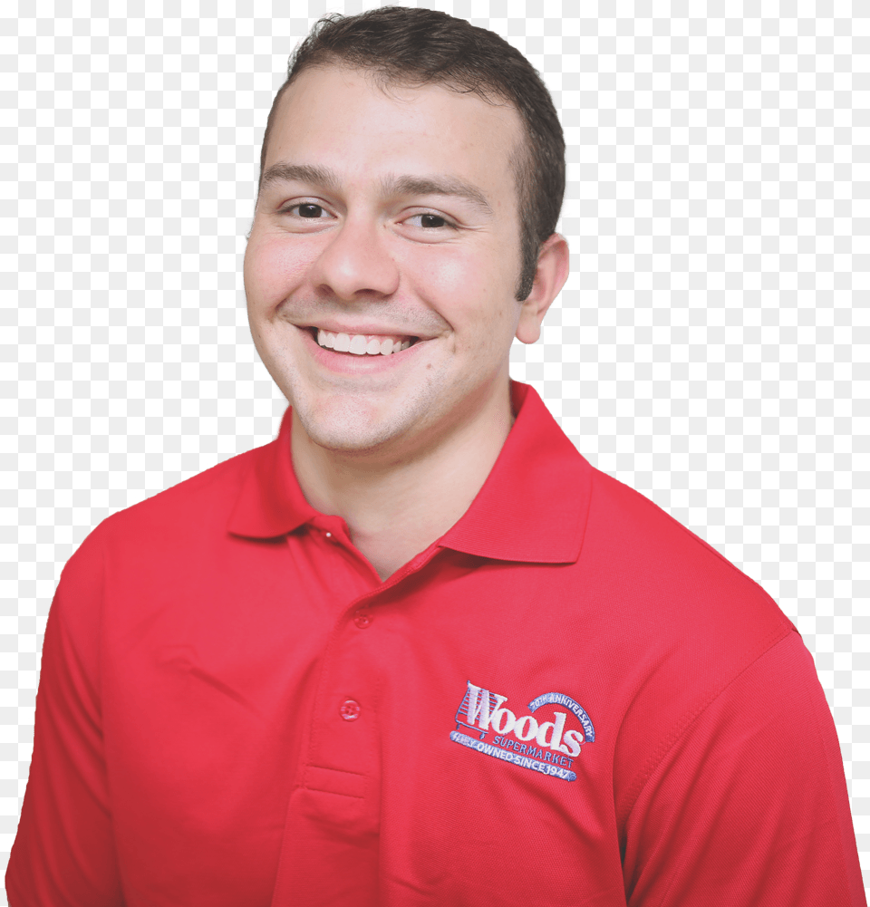 Woods Supermarket Employee, Smile, Clothing, Face, Happy Free Png