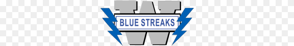 Woodstock Blue Streaks, Logo Png Image