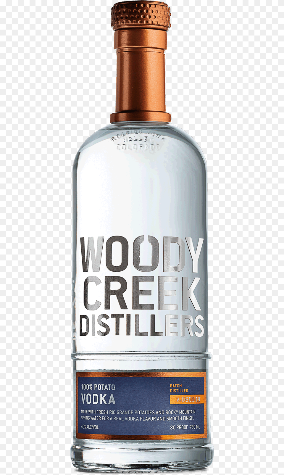 Woody Creek Vodka Absolut Vodka, Alcohol, Beverage, Liquor, Bottle Png Image