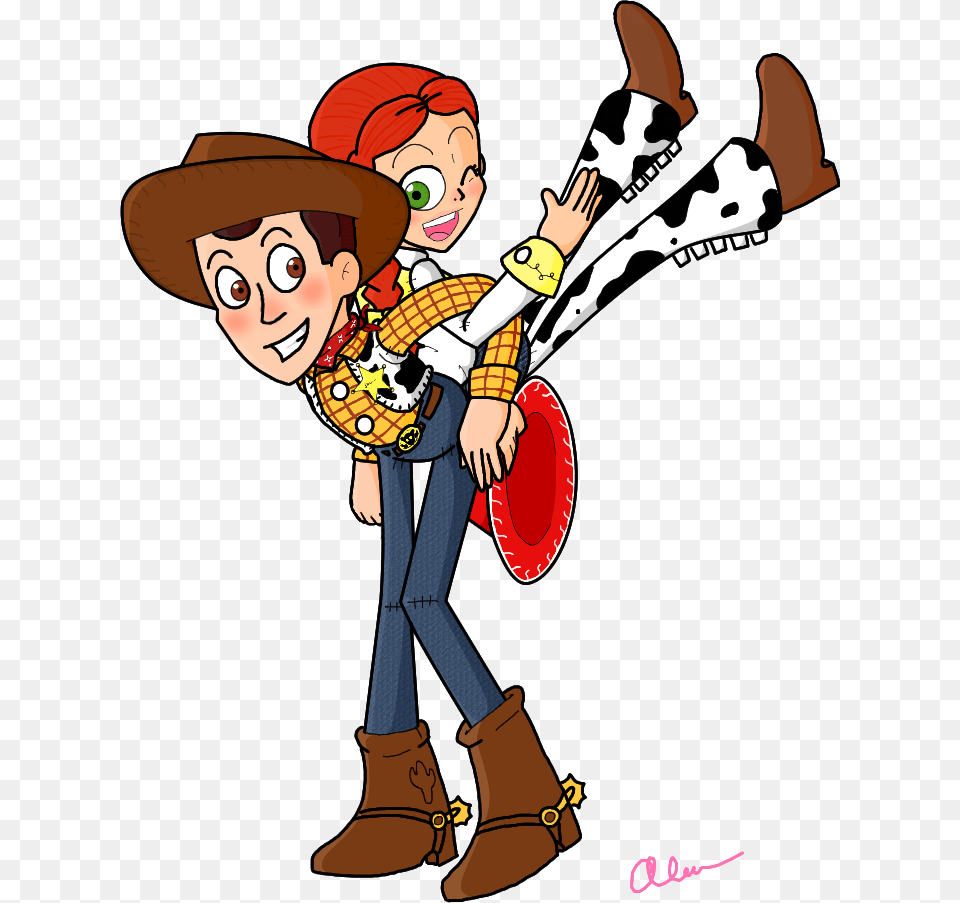 Woody E Jessie Woody And Jessie Cartoon, Baby, Person, Face, Head Free Transparent Png