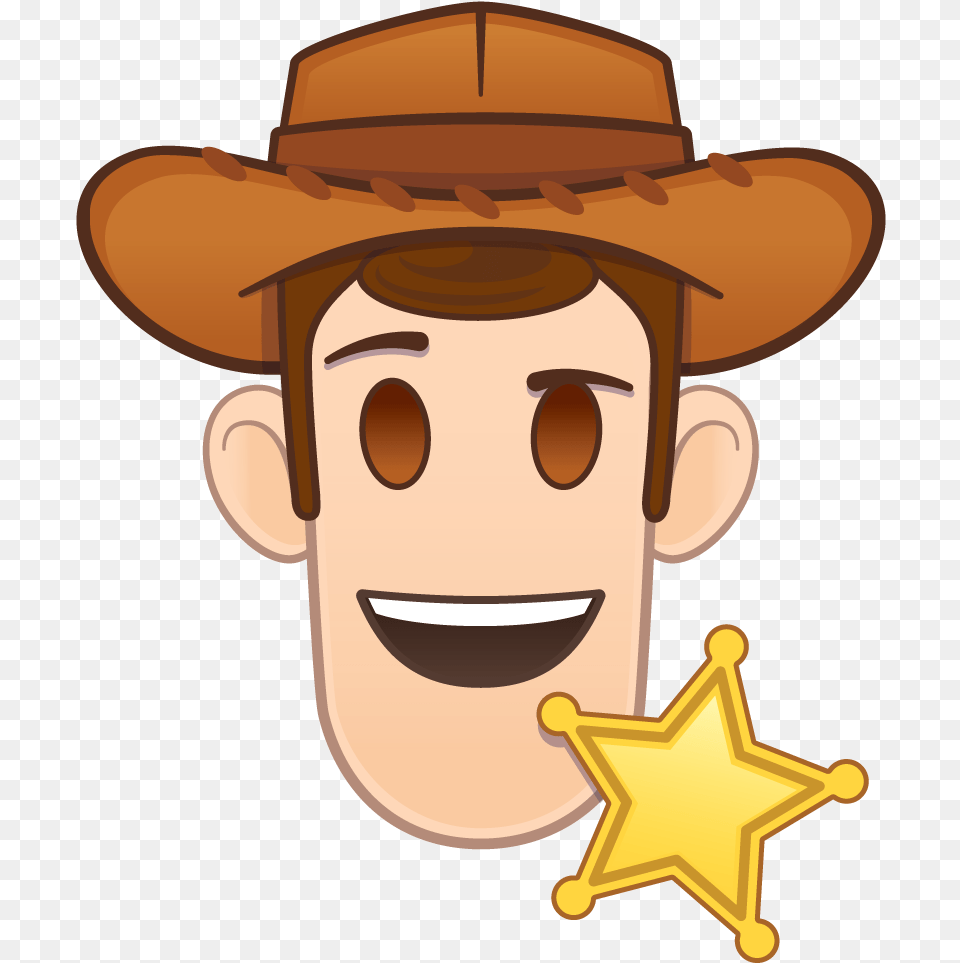 Woody Toy Story Emoji, Clothing, Hat, Cowboy Hat Free Png Download