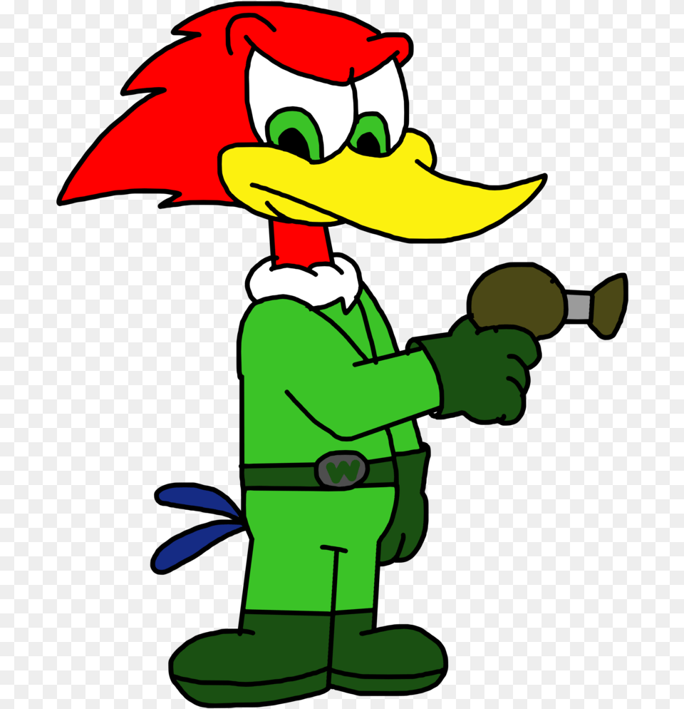 Woody Woodpecker As Space Hero By Buzz Buzzard, Baby, Person, Cartoon Free Png