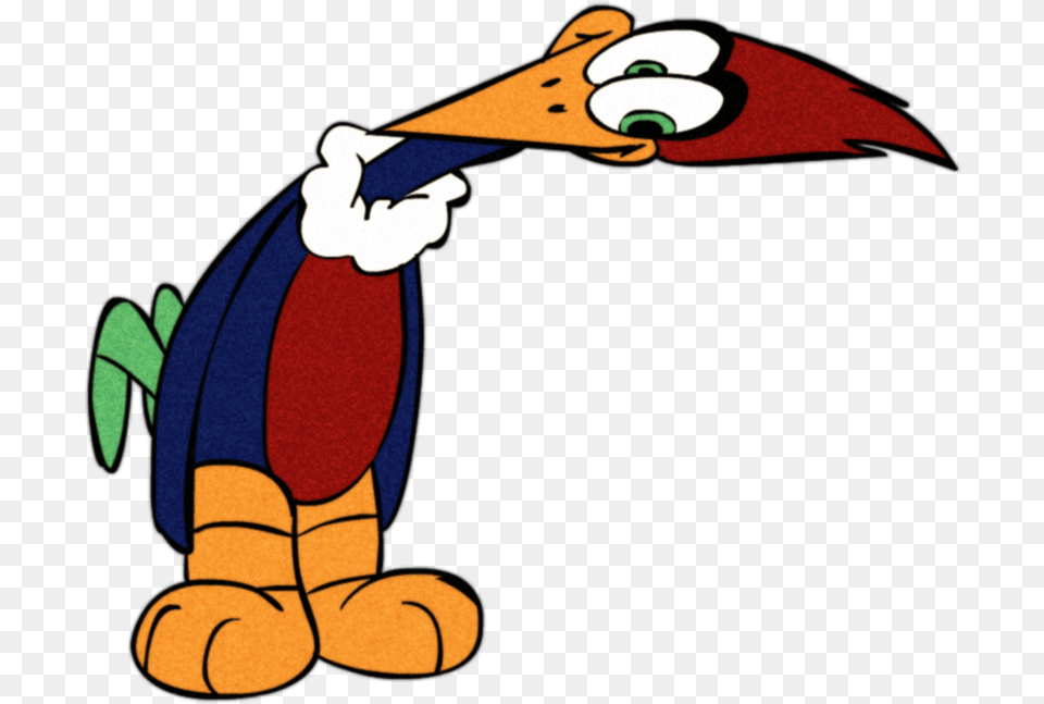 Woody Woodpecker By C0l0ss4l Crazy Woodpecker, Animal, Beak, Bird, Cartoon Free Png Download
