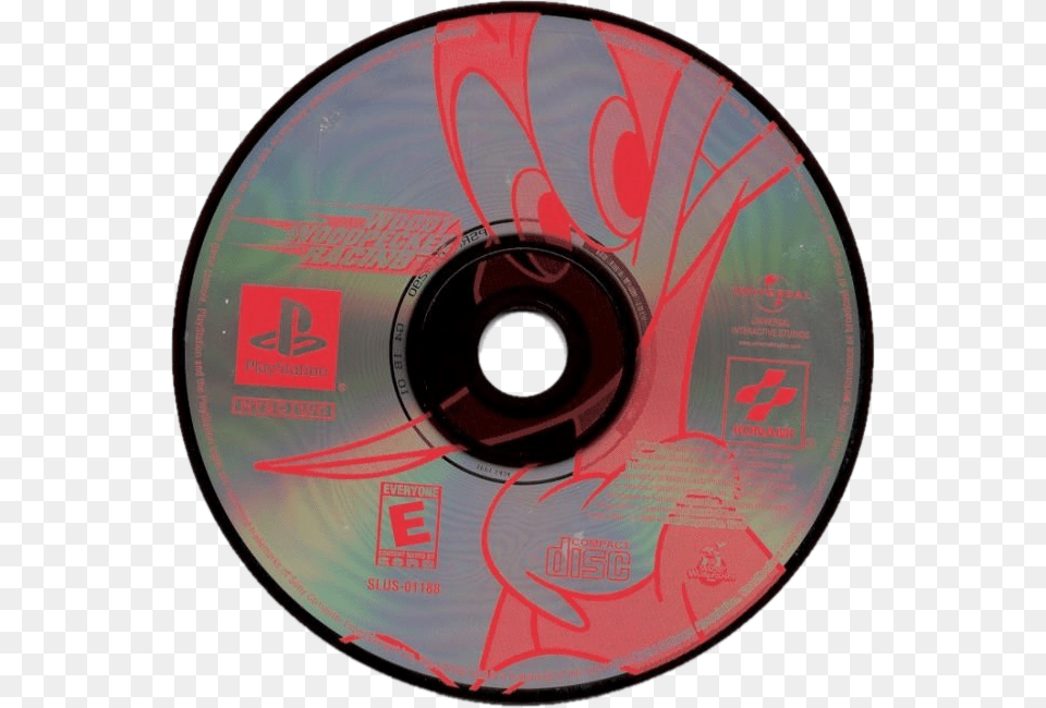 Woody Woodpecker Racing Cd, Disk, Dvd Free Png