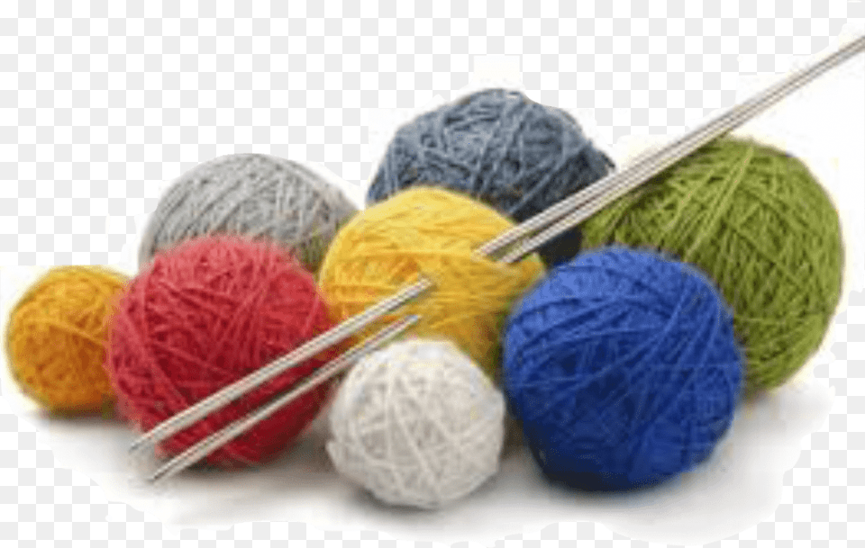 Wool And Knitting Needles, Yarn Free Transparent Png