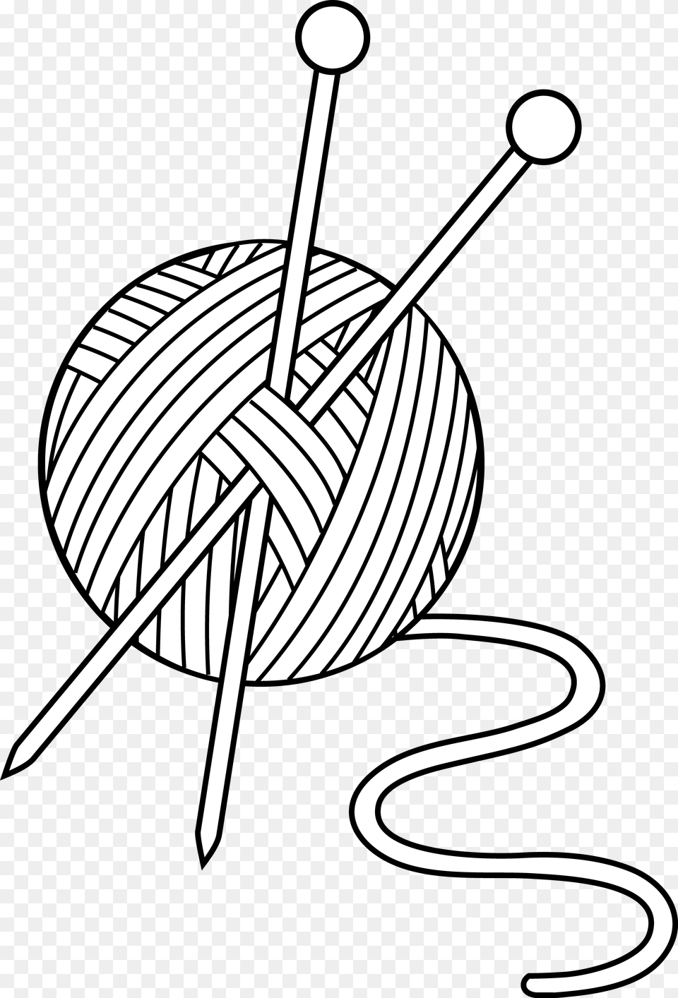 Wool Black And White, Coil, Spiral Png