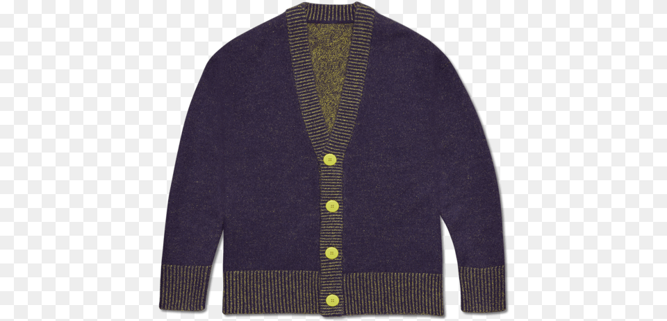 Wool Cardi Nebula Long Sleeve, Clothing, Knitwear, Sweater, Cardigan Png Image