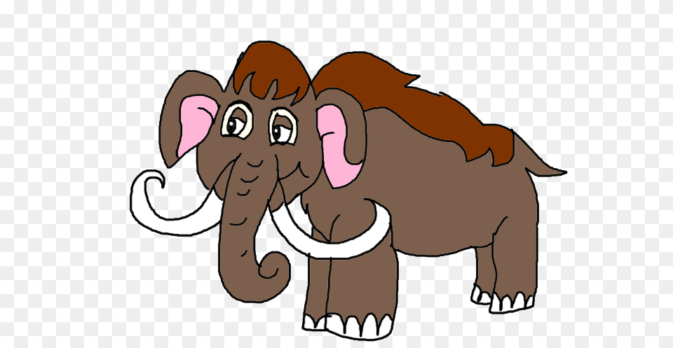 Woolly Mammoth, Animal, Baby, Person, Wildlife Free Png Download