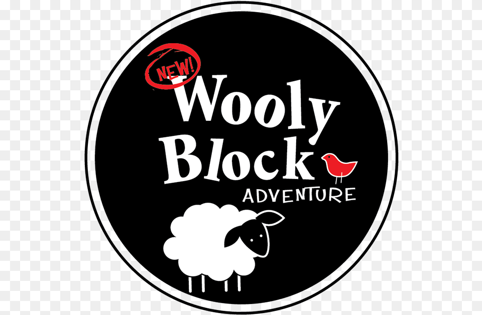 Wooly Block Adventure 2018, Animal, Bird, Logo, Advertisement Free Png Download
