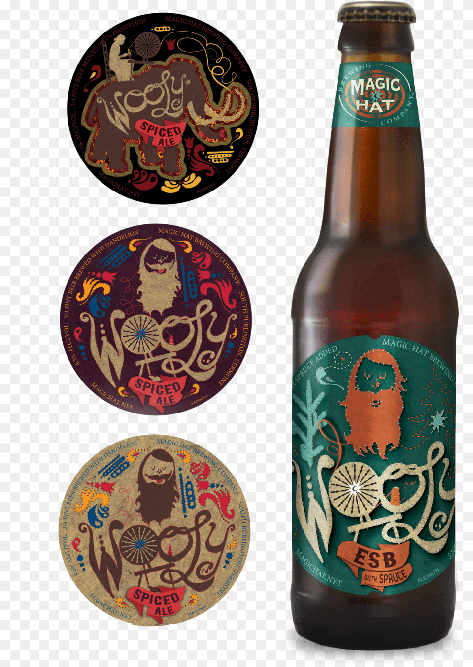 Wooly Conceptban, Alcohol, Beer, Beer Bottle, Beverage Free Png