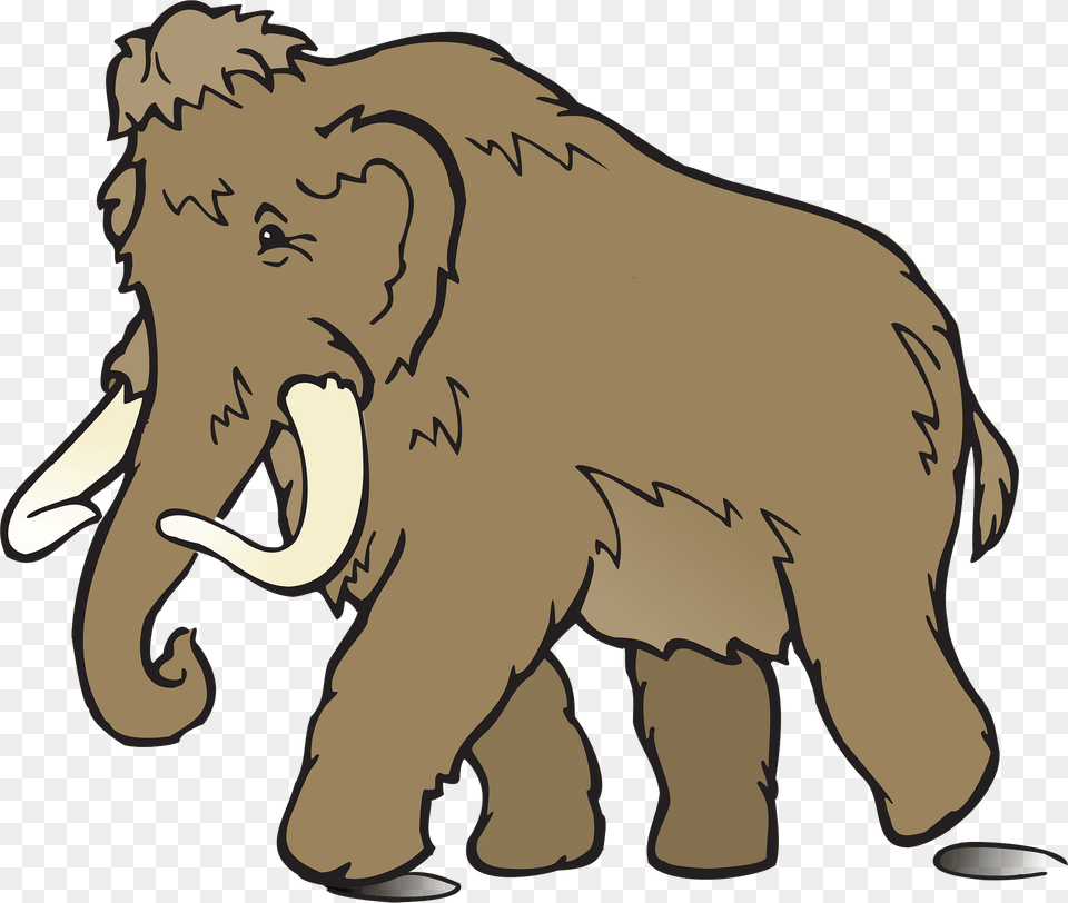 Wooly Mammoth Clipart, Animal, Mammal, Wildlife, Baby Free Transparent Png