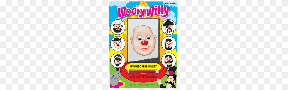 Wooly Willy Playmonster, Baby, Person, Performer, Clown Free Png Download