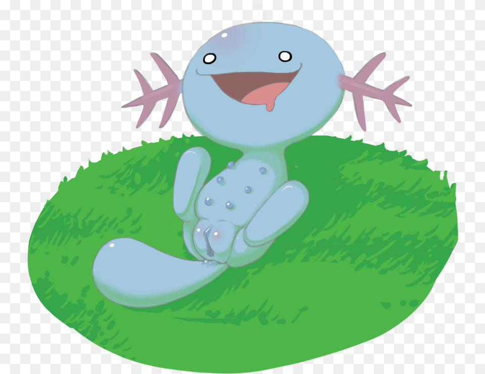 Wooper With A Fat Whopper Cartoon, Amphibian, Animal, Frog, Wildlife Free Png Download