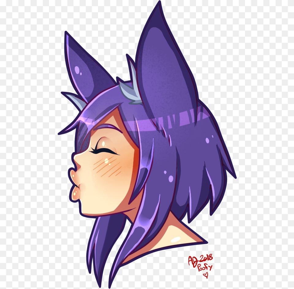 Woops On Twitter New Emote Btw Woopskiss, Purple, Publication, Book, Comics Free Transparent Png