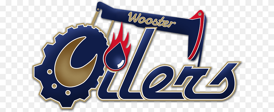 Wooster Oilers Shaded Small Emblem, Logo, Dynamite, Weapon, Text Png Image