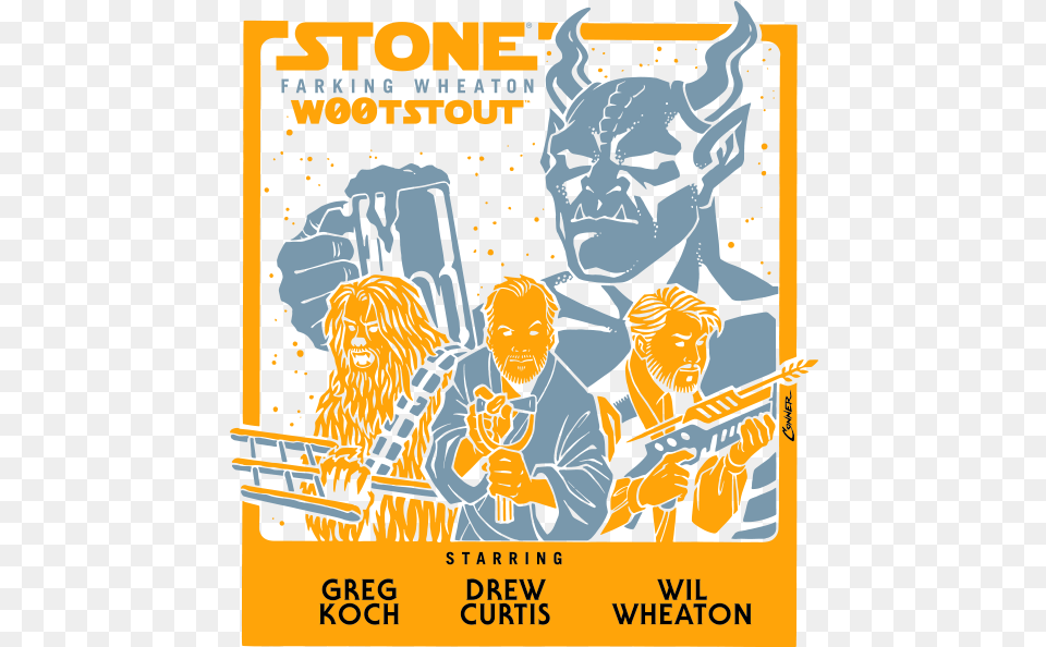 Wootstout Beer Stone Woot Stout, Advertisement, Poster, Baby, Person Free Png Download