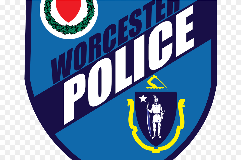Worcester Pd To Serve It Forward For Special Olympics Worcester Police Department, Badge, Logo, Symbol, Person Free Transparent Png