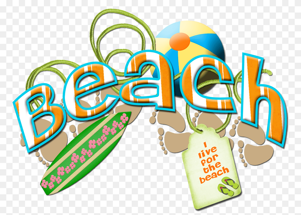 Word Art Beach, Graphics, Dynamite, Weapon Free Transparent Png