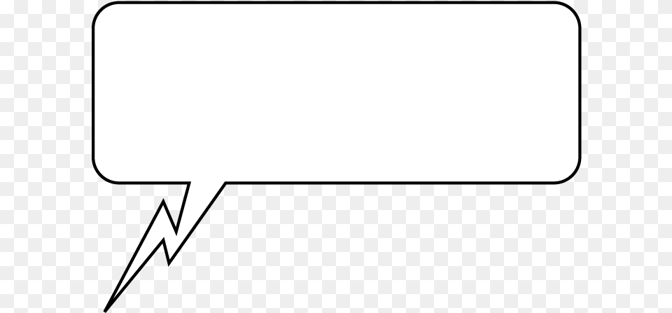 Word Balloon Rectangle, Text Png Image