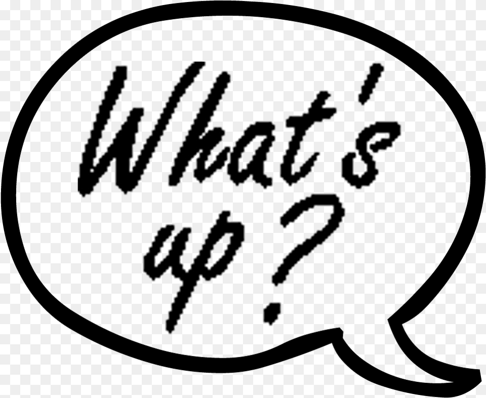 Word Bubble Clip Art Whats Up Word Art, Handwriting, Text Png Image