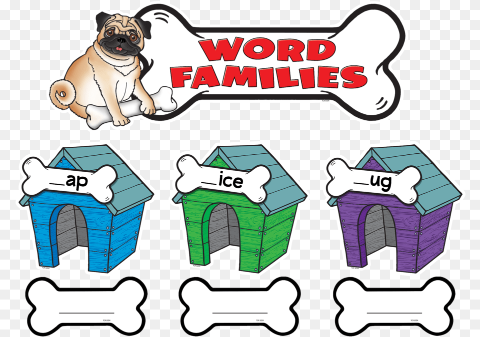 Word Families Bulletin Board Display Set Image, Animal, Canine, Dog, Mammal Free Png