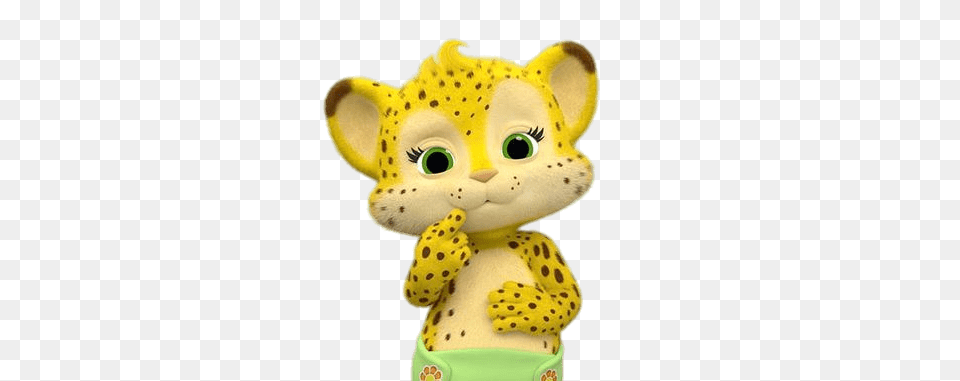 Word Party Cute Franny The Cheetah, Plush, Toy, Animal, Bear Free Png