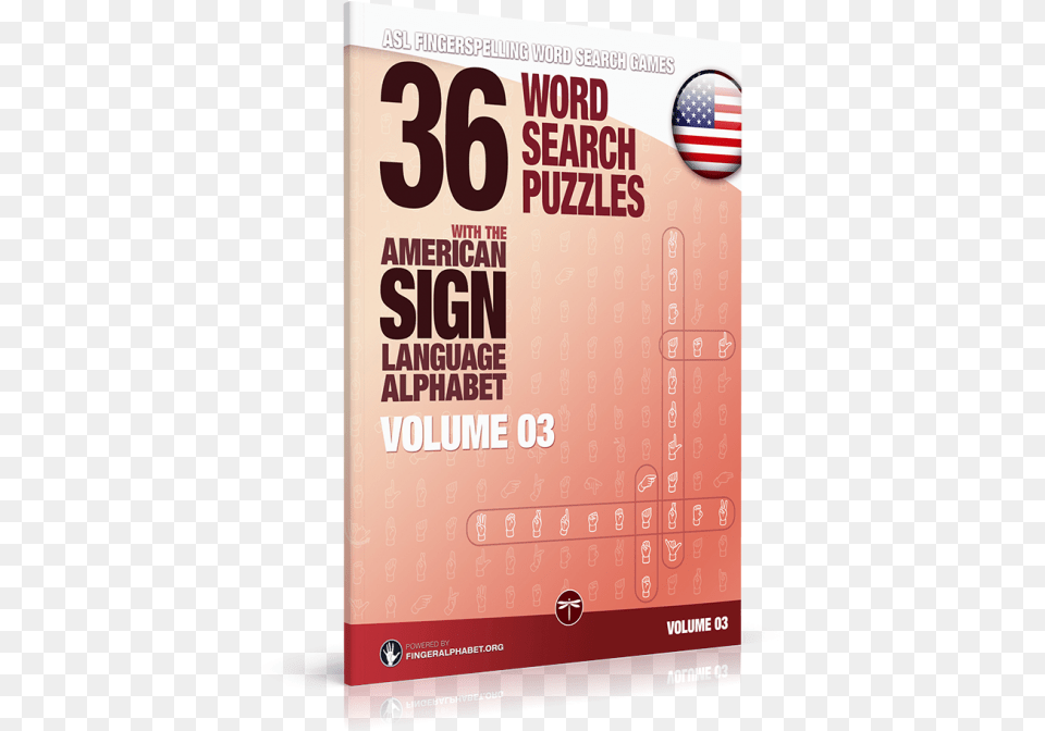 Word Search Puzzles With The American Sign Language American Football, Advertisement, Poster, Text, Book Png