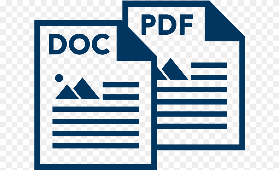 Word To Pdf Icon Graphic Design, Envelope, Mail, Scoreboard Free Transparent Png