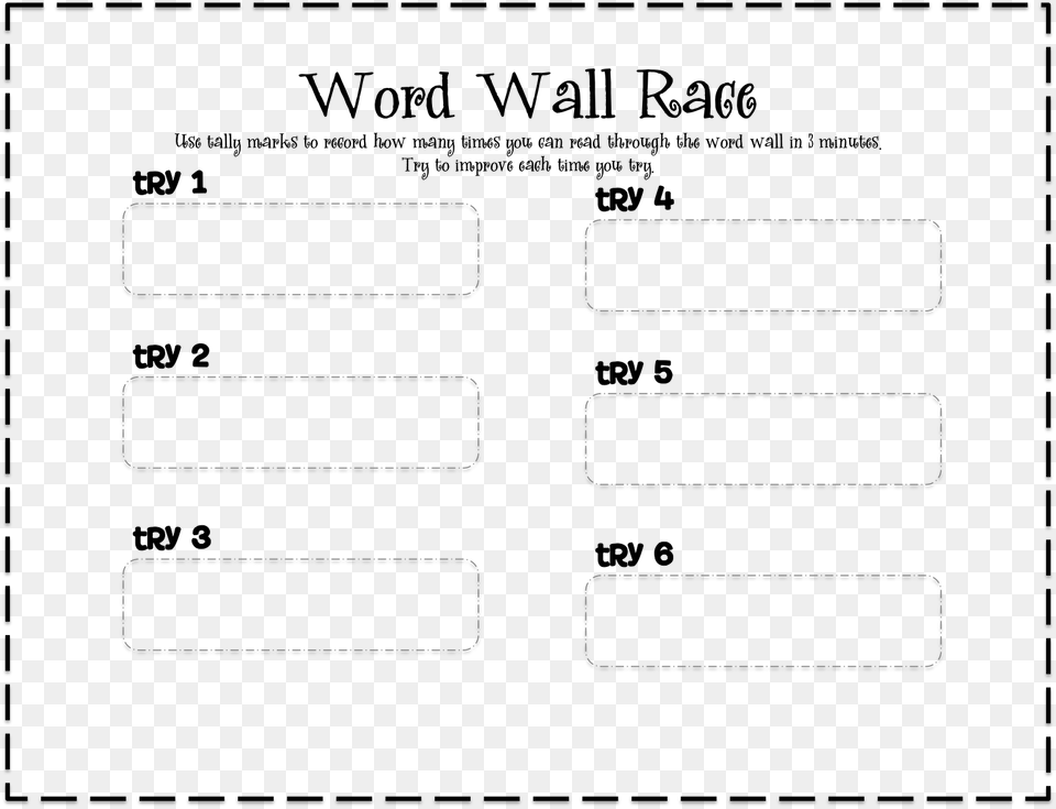 Word Wall Activities First Grade, Page, Text Png Image