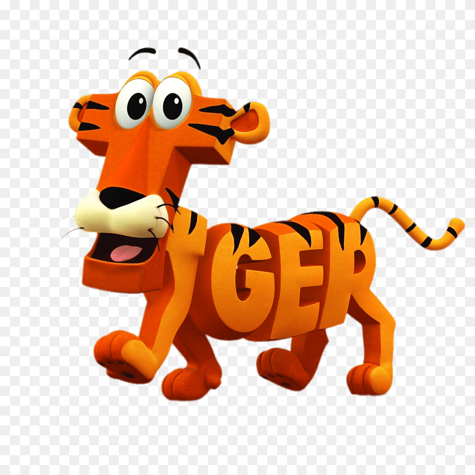 Word World Tiger Png Image