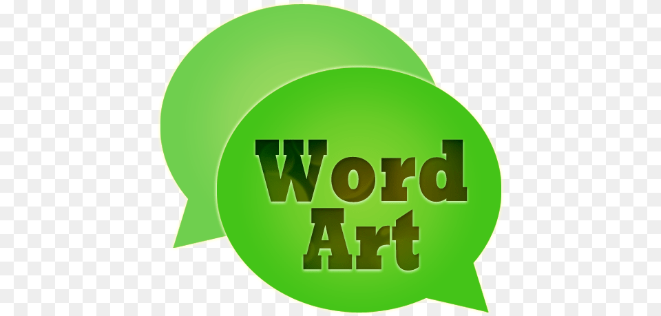 Wordart Chat Sticker Wechat Language, Green, Recycling Symbol, Symbol Png Image