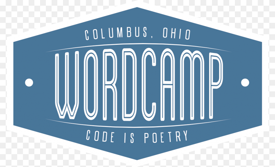 Wordcamp Columbus 2013 Columbus, License Plate, Transportation, Vehicle, Scoreboard Free Transparent Png