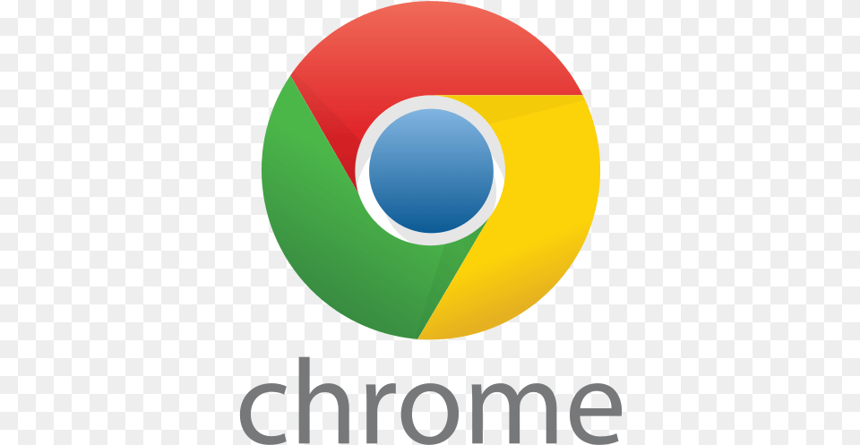 Wordmark Logo Icon Of Devicon Google Chrome, Disk Png Image