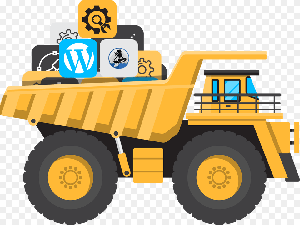 Wordpress, Machine, Bulldozer, Wheel Free Png
