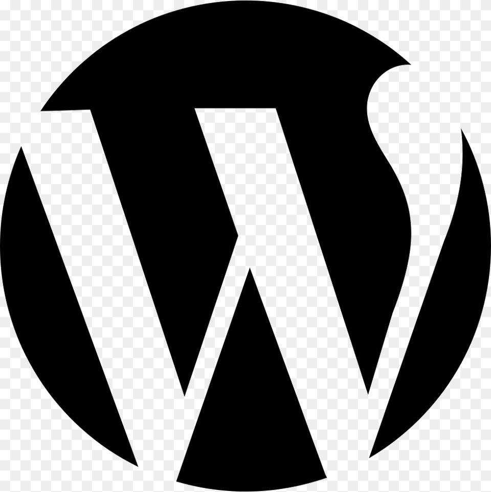 Wordpress Circular Logo Wordpress Vs Shopify, Stencil, Blade, Dagger, Knife Free Png
