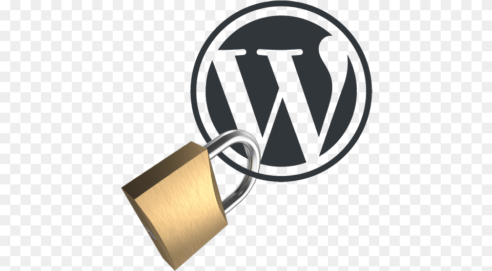 Wordpress Icon With Security Padlock Wordpress Icon Free Transparent Png